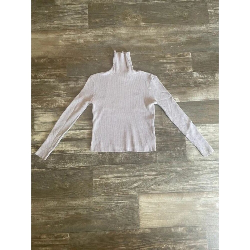 Cream colored Long Sleeve Turtleneck